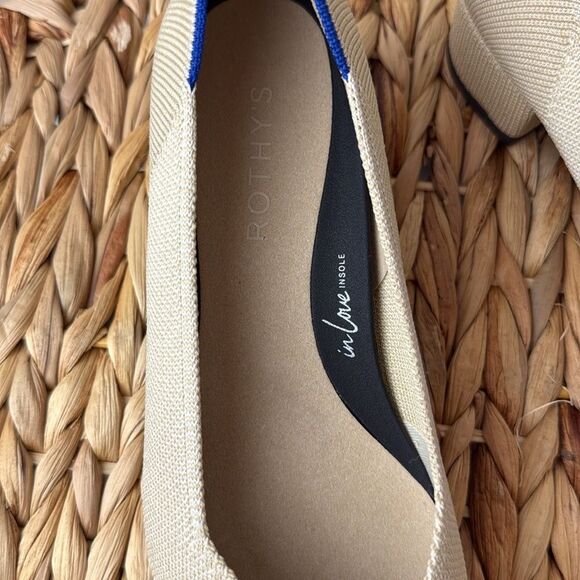 Rothy’s The High Point in Sand Stone Size 7.5 NWOT - Picture 3 of 11